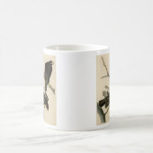 Schwarzer Krieger (Rotschwanzfalken) von Audubon-V Kaffeetasse (Mittel)