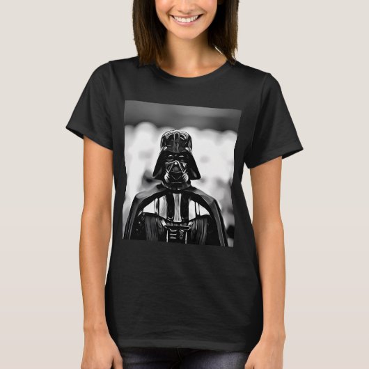 Schwarzer Krieger T-Shirt (Vorderseite)