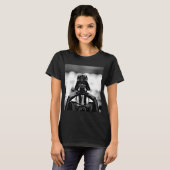 Schwarzer Krieger T-Shirt (Vorne ganz)