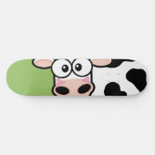 Schwarzer Kuhskateboard Skateboard (Horizontal)