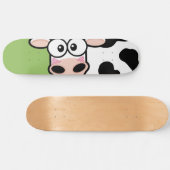 Schwarzer Kuhskateboard Skateboard (Horizontal)