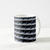 Schwarzer Kunststoffrahmen Kaffeetasse (VorderseiteRechts)