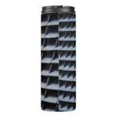 Schwarzer Kunststoffrahmen Thermosbecher (Rückseite)