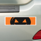 Schwarzer Kürbis Autoaufkleber (Auf Auto)