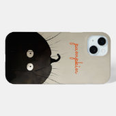 Schwarzer Kürbis Case-Mate iPhone Hülle (Rückseite (Horizontal))