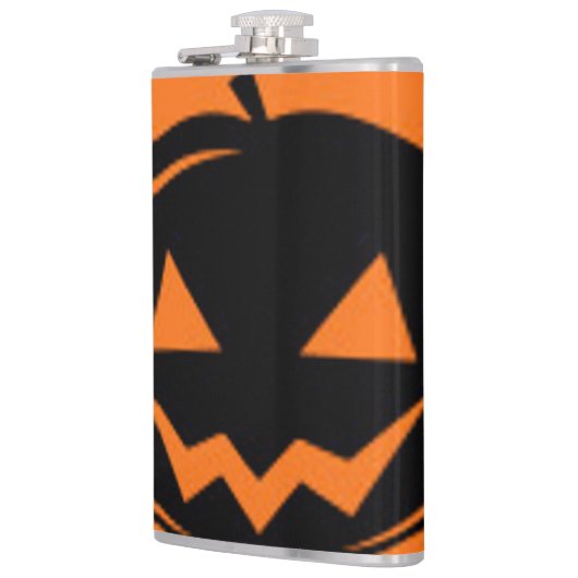 Schwarzer Kürbis Flachmann (Links)