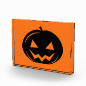 Schwarzer Kürbis Fotoblock (Rechts)