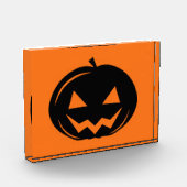 Schwarzer Kürbis Fotoblock (Links)