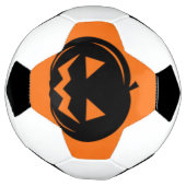 Schwarzer Kürbis Fußball (Gedreht)