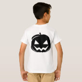 Schwarzer Kürbis T-Shirt (Schwarz voll)
