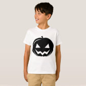 Schwarzer Kürbis T-Shirt (Vorne ganz)