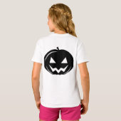 Schwarzer Kürbis T-Shirt (Schwarz voll)