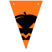 Schwarzer Kürbis Wimpelkette (Dritte Fahne)