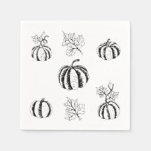 Schwarzer Kürbis zu Halloween