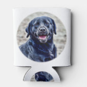 Schwarzer Lab Dosenkühler (Rückseite)