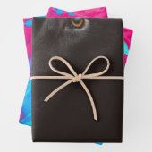 Schwarzer Lab Geschenkpapier Set (Beispiel)