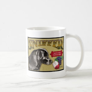 Schwarzer Lab Kaffeetasse