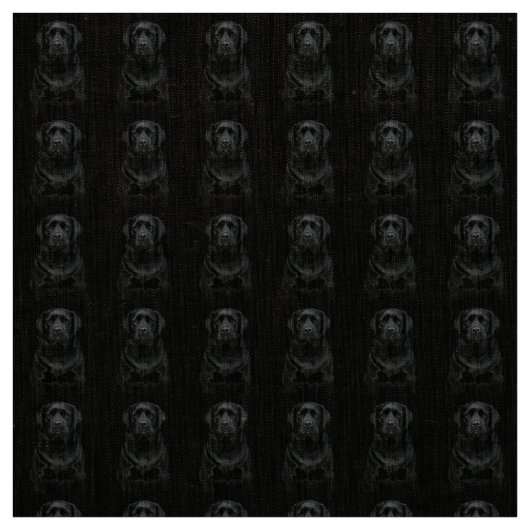 Schwarzer Lab Stoff (Muster)