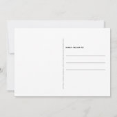 Schwarzer Labrador Ankündigung (Rückseite)