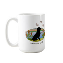 Schwarzer Labrador Bird Hund Sunset Oval
