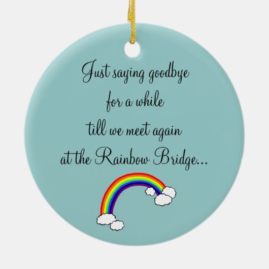 Schwarzer Labrador-Engel und Mama 2 Keramikornament (Hinten)