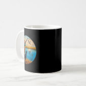 Schwarzer Labrador Jäger Labrador. Jagd Gänse Wass Kaffeetasse (Vorderseite Links)