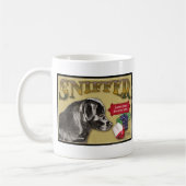 Schwarzer Labrador Kaffeetasse (Links)