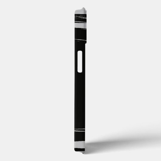 Schwarzer Labrador Retriever Abstrakter Hund wirbe Case-Mate iPhone Hülle (Rückseite / Rechts)