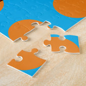 Schwarzer Labrador Retriever Cartoon Puzzle (Seite)