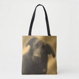 Schwarzer Labrador Retriever Dog Art Tasche