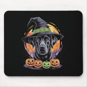 Schwarzer Labrador Retriever Halloween Für Männer Mousepad