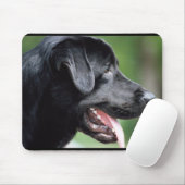 Schwarzer Labrador retriever-Hund Mousepad (Mit Mouse)
