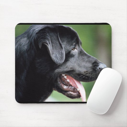 Schwarzer Labrador retriever-Hund Mousepad (Mit Mouse)