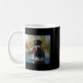 Schwarzer Labrador Retriever Hunde Jagd Enten in e Kaffeetasse (Links)