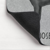 Schwarzer Labrador Retriever Labrador Dog Individu Mousepad (Ecke)