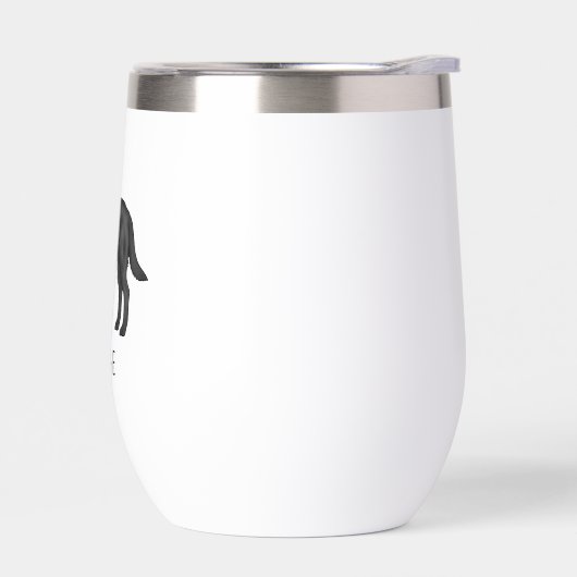 Schwarzer Labrador Retriever Niedlicher Labrador H (Links)