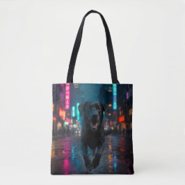 Schwarzer Labrador Retriever Schultertasche Tasche