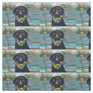 SCHWARZER LABRADOR RETRIEVER STOFF