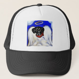 Schwarzer Labrador Retriever Truckerkappe