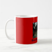 Schwarzer Labrador retriever-Welpe Kaffeetasse (Links)