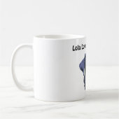 Schwarzer Labrador retriever-Welpe Kaffeetasse (Links)
