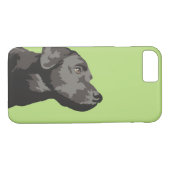 Schwarzer Labrador-Telefon-Kasten (wählen Sie Ihre Case-Mate iPhone Hülle (Rückseite (Horizontal))
