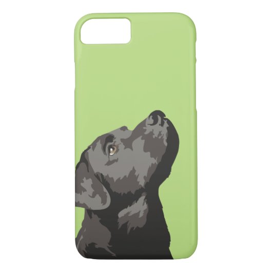 Schwarzer Labrador-Telefon-Kasten (wählen Sie Ihre Case-Mate iPhone Hülle (Rückseite)
