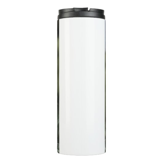 Schwarzer Labrador Thermosbecher (Rückseite)