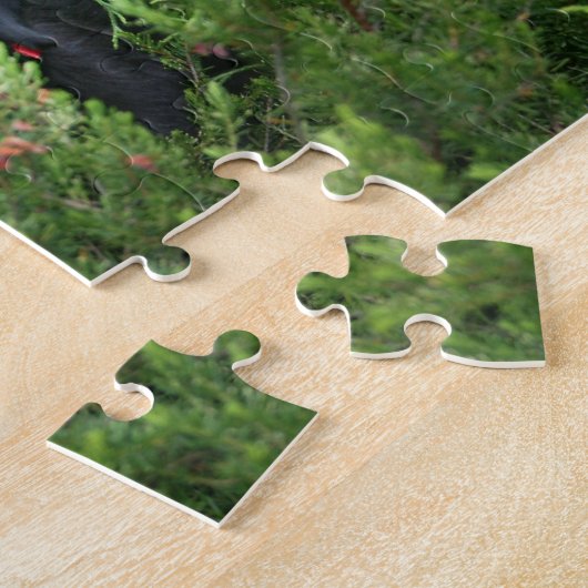 Schwarzer Labrador-Welpe Puzzle (Seite)