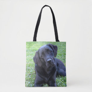Schwarzer Labrador Welpenhund Tasche