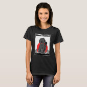 Schwarzer Labzilla Lab Labrador Retriever Hunde Tr T-Shirt (Vorne ganz)