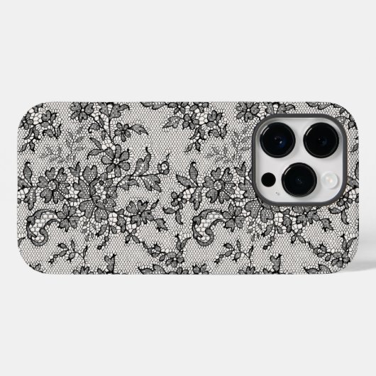 Schwarzer Lauf Case-Mate iPhone Hülle (Rückseite (Horizontal))