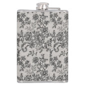 Schwarzer Lauf Flachmann (Rückseite)