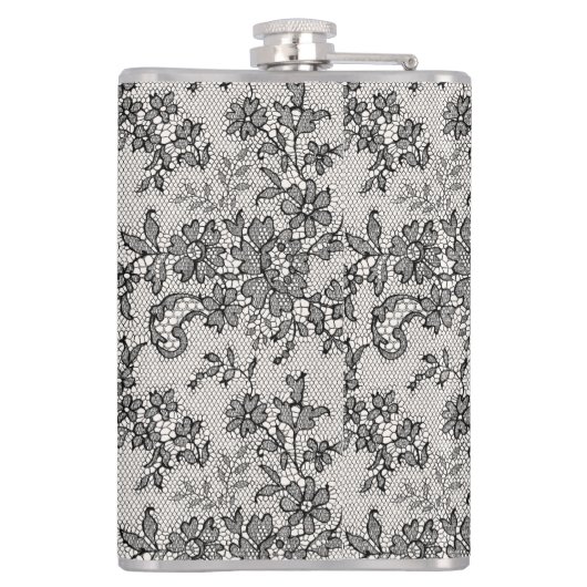 Schwarzer Lauf Flachmann (Rückseite)